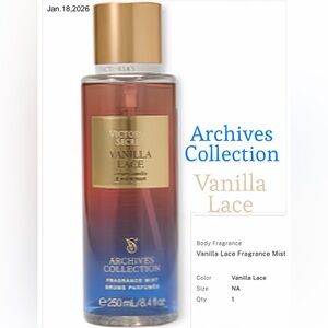 NWT NIB VS PINK FS | ARCHIVES COLLECTION | VANILLA LACE | BUNDLE & SAVE